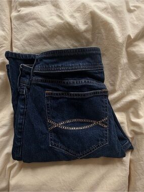 Abercrombie Bedazzled Mid Rise Bootcut Jeans 28 LONG